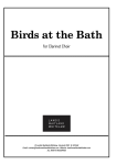 Landis Maitland-Whitelaw - Birds at the Bath